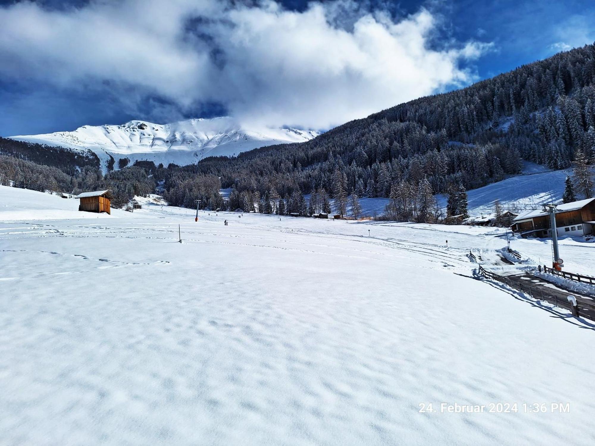 Appartement Schneekristall Fendels Buitenkant foto