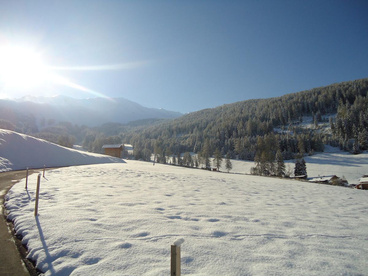 Appartement Schneekristall Fendels Buitenkant foto