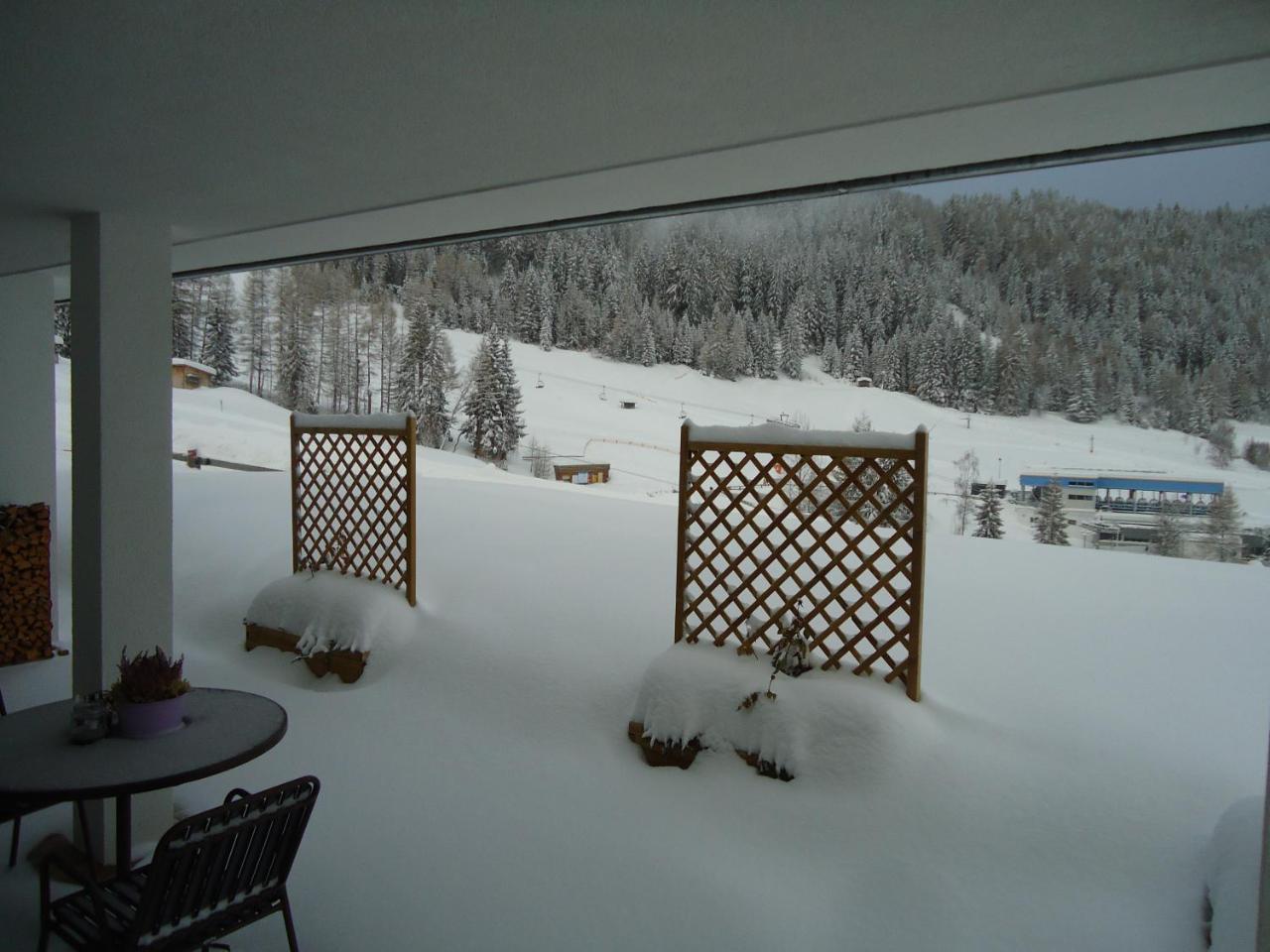 Appartement Schneekristall Fendels Buitenkant foto